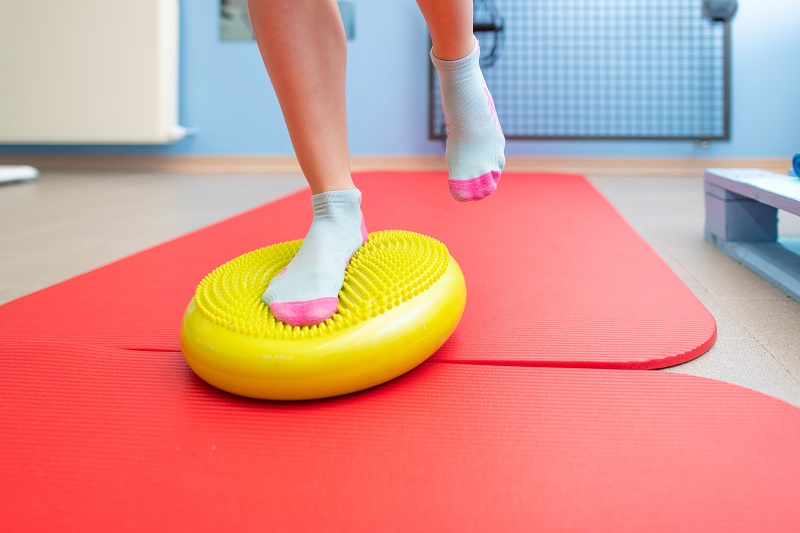 Plateau d'équilibre et proprioception